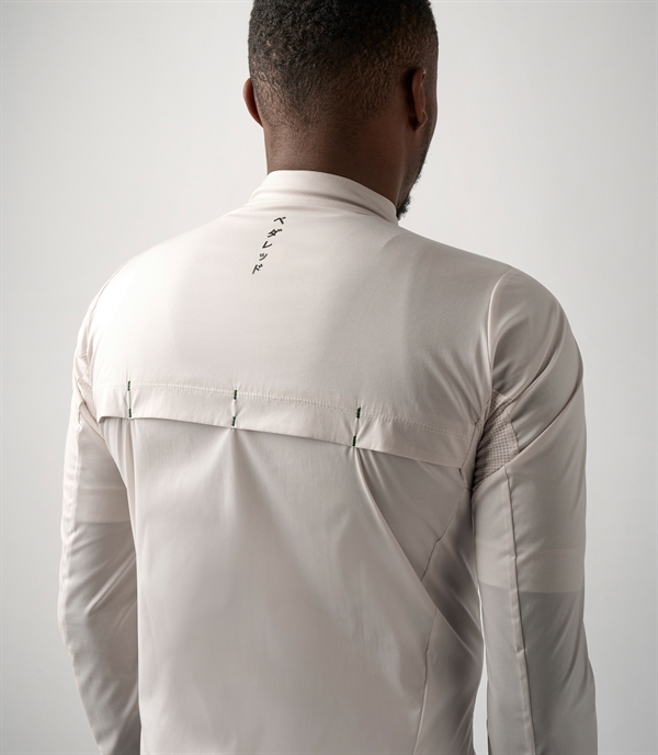 PEdALED Mens Essential Windproof Jacket - Off White